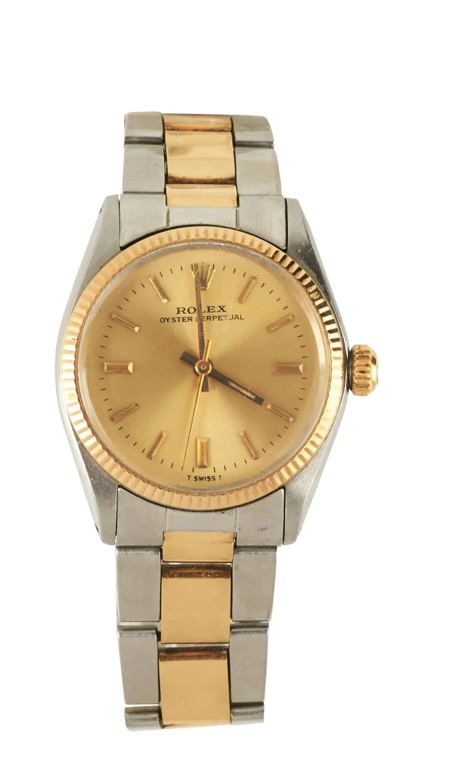 Pandolfini, lot 1303, 2023; champagne sunburst dial.
