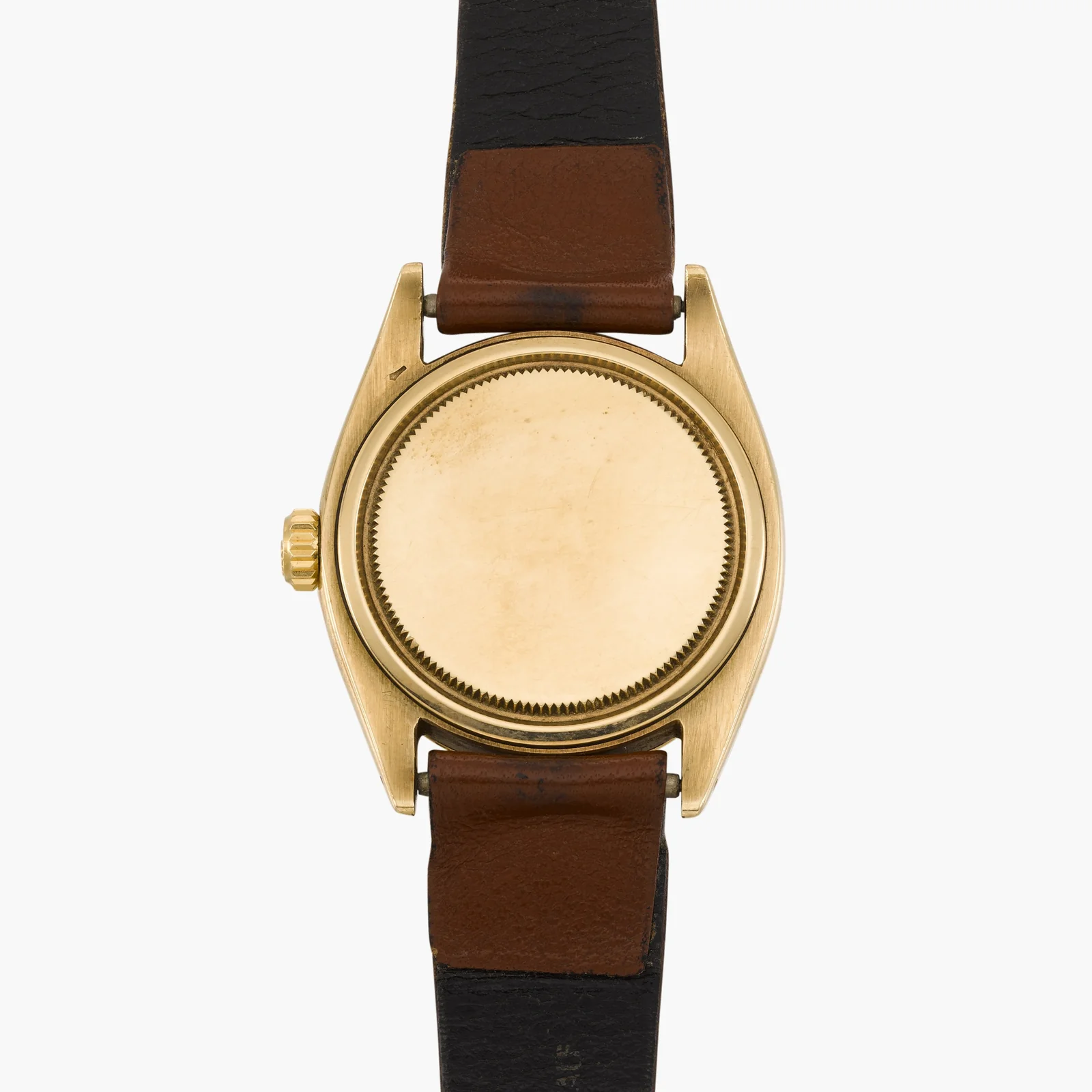 Caseback of the same gold example. Sotheby's, 2025 lot 38.