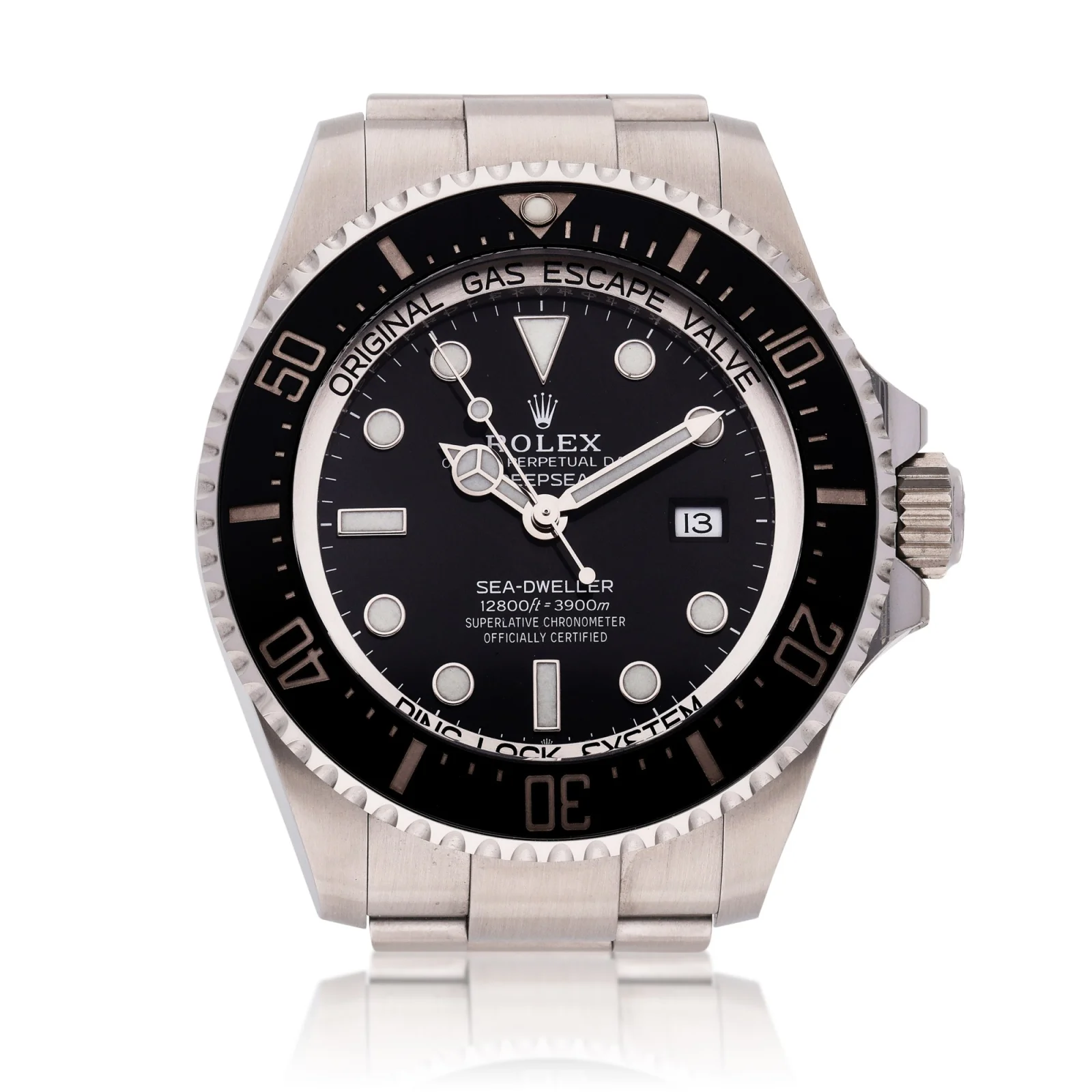 Black-dial close view, Sotheby's 2022 lot 496