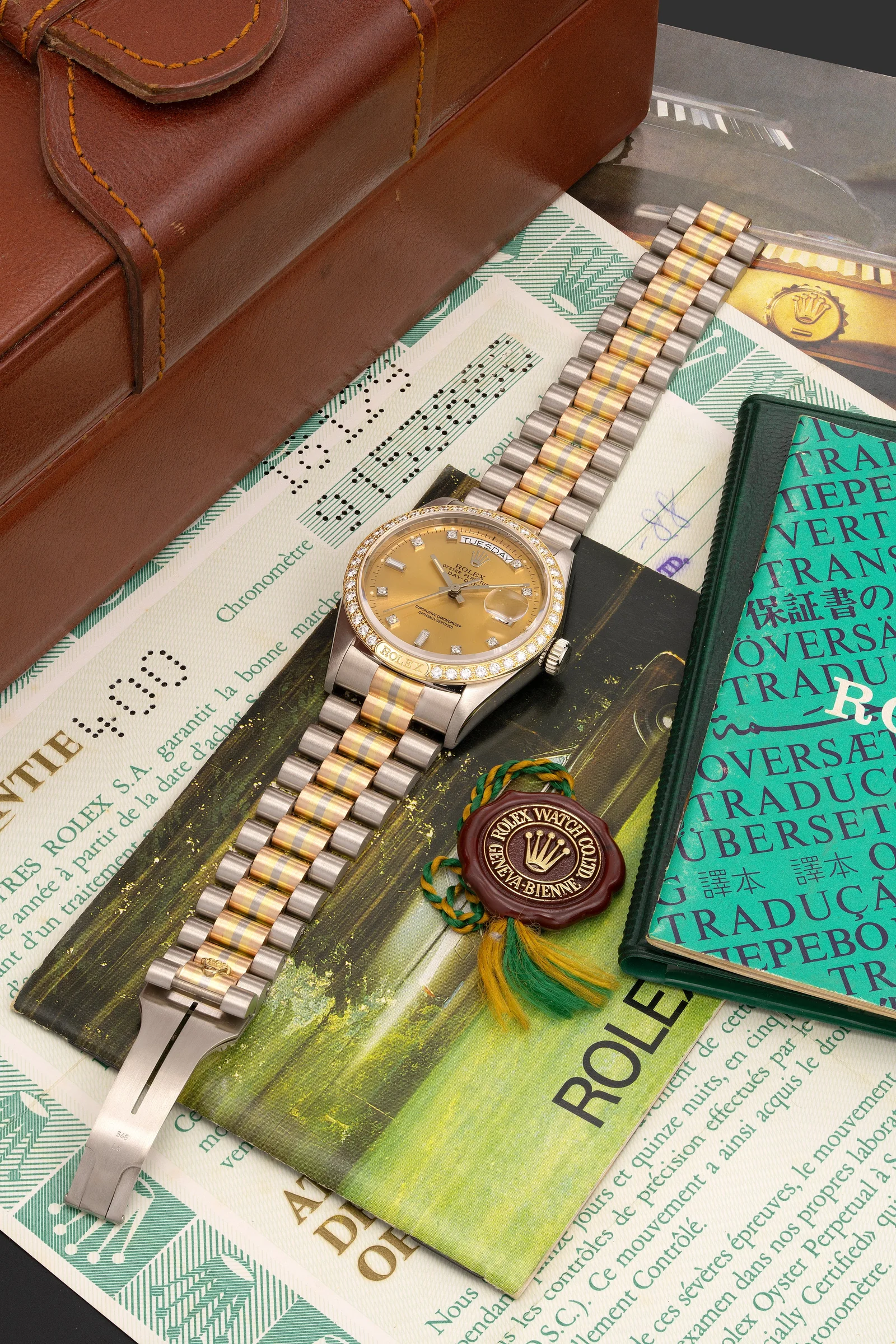 Rolex 18129 with guarantee and accessories, Phillips 2026