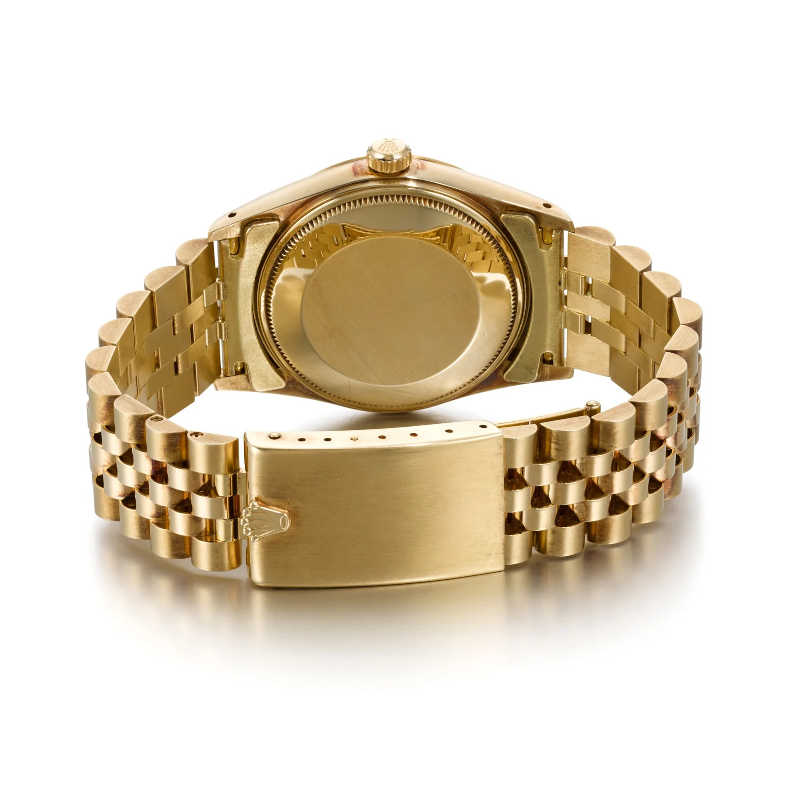 Caseback, bracelet and clasp on case 7107210, Sotheby's lot 702.