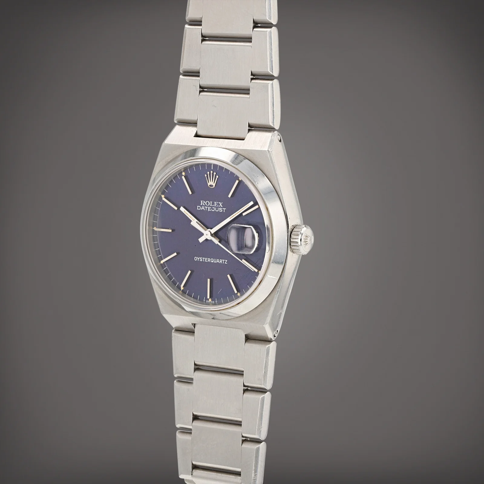 Integrated steel Oysterquartz bracelet on Rolex ref. 17000